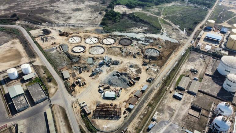 贝拉油库桩基础项目